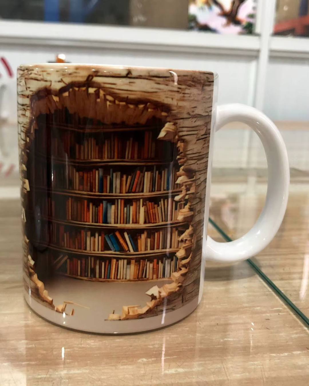 Caneca de Cerâmica 3D Criativa Caneca de Café e Chá