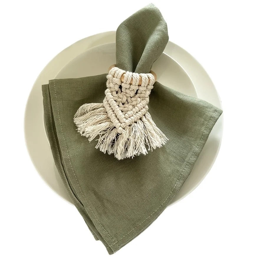 Conjunto de 6 Guardanapos de Tecido