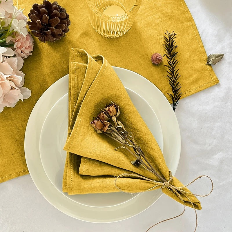 Conjunto de 6 Guardanapos de Tecido