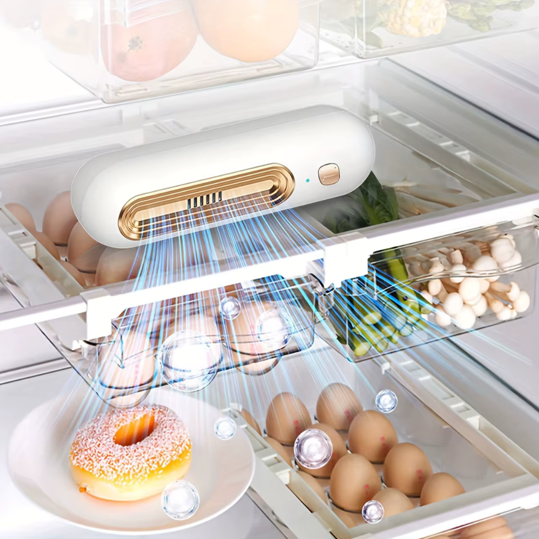 Gerador de Ozônio O3 Purificador de Ar para Geladeira e Ambientes Domésticos