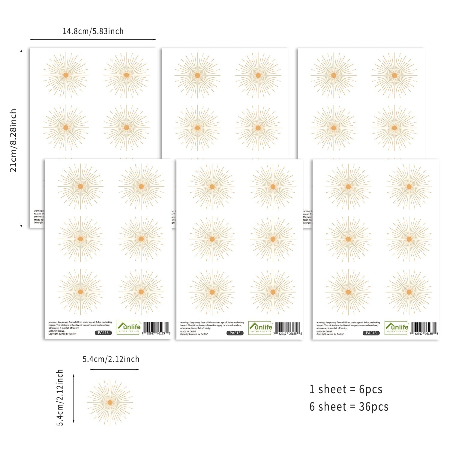 Adesivos decorativos infantis para parede