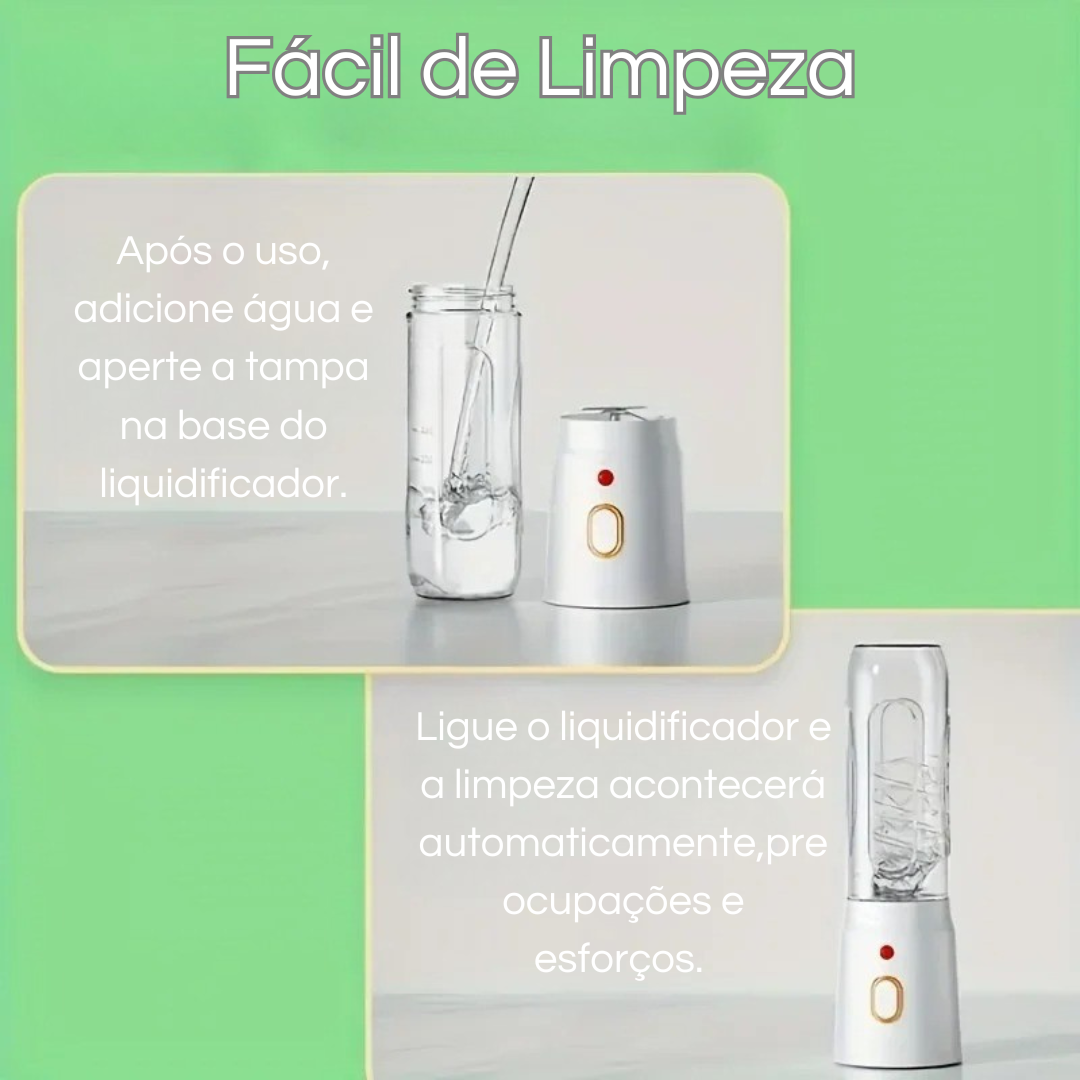 Liquidificador Elétrico Xiaomi Portátil Recarregável USB