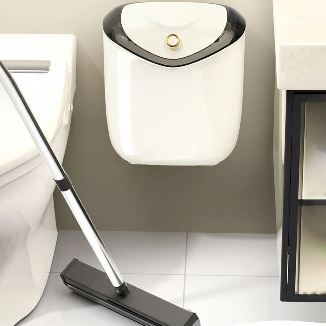 Lixeira Vintage Luxury Pendurada com Tampa Rolante