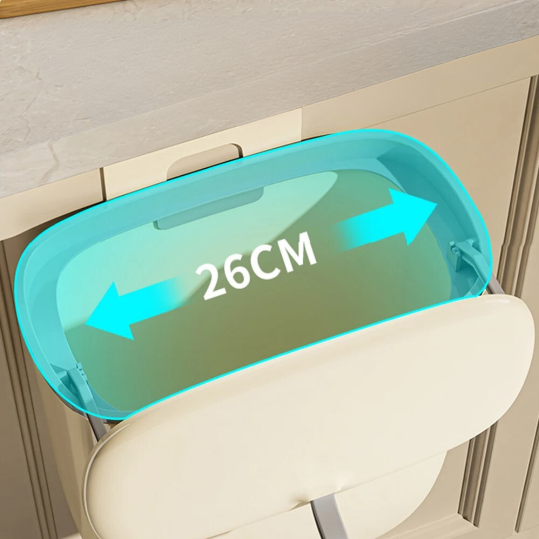 Lixeira de Compostagem Suspensa com Tampa para Cozinha