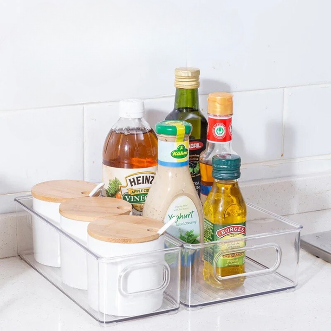 Organizador de Geladeira Empilhável com Alça