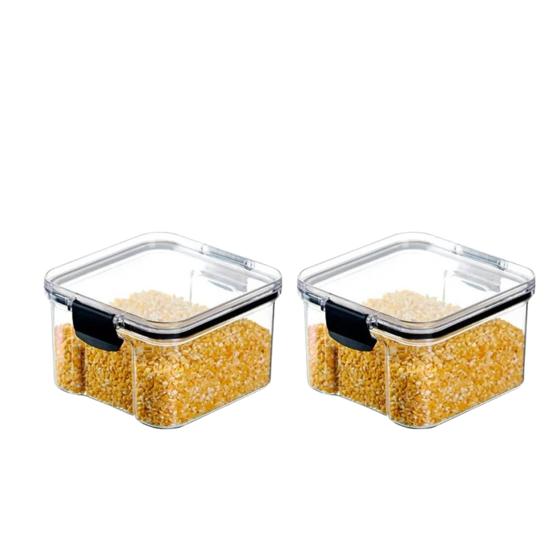 Pote de Armazenamento de Alimentos com Vedação