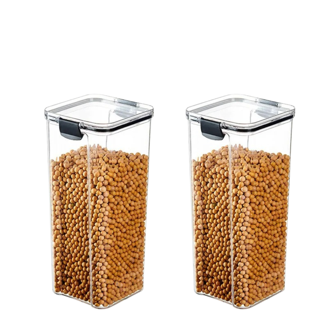 Pote de Armazenamento de Alimentos com Vedação