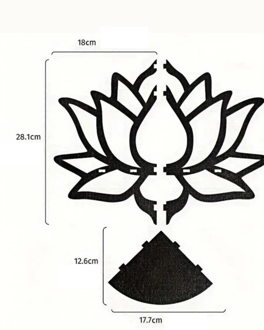 Prateleira de Canto de Parede em Madeira Estilo Boho