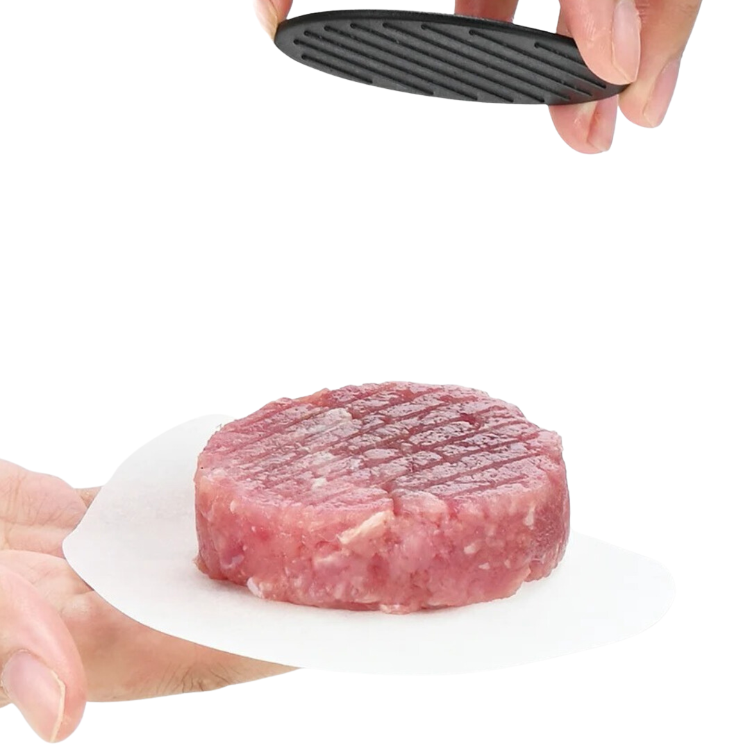 Prensa de Carne para Hambúrguer Antiaderente com Alça Ergonômica