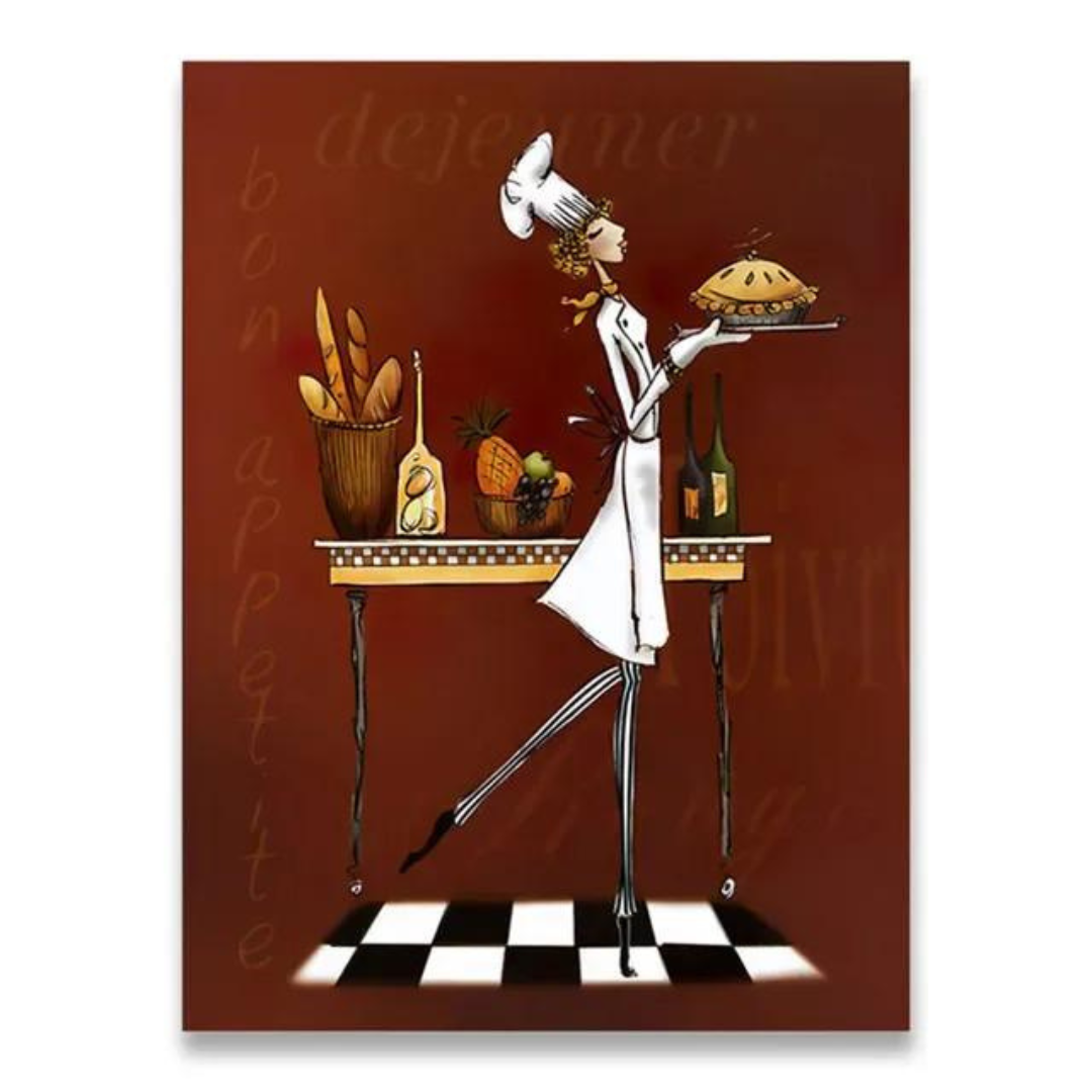 Cartaz para Quadro Decorativo para Cozinha Arte Moderna