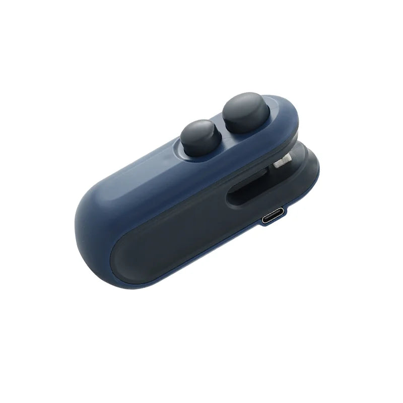 Mini Selador de Alimentos Portátil 2 em 1 com Cortador USB