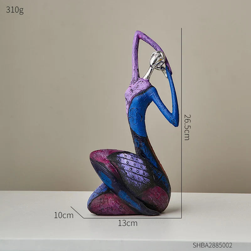 Escultura decorativa de Cerâmica Premuim - Coleção Essência Feminina