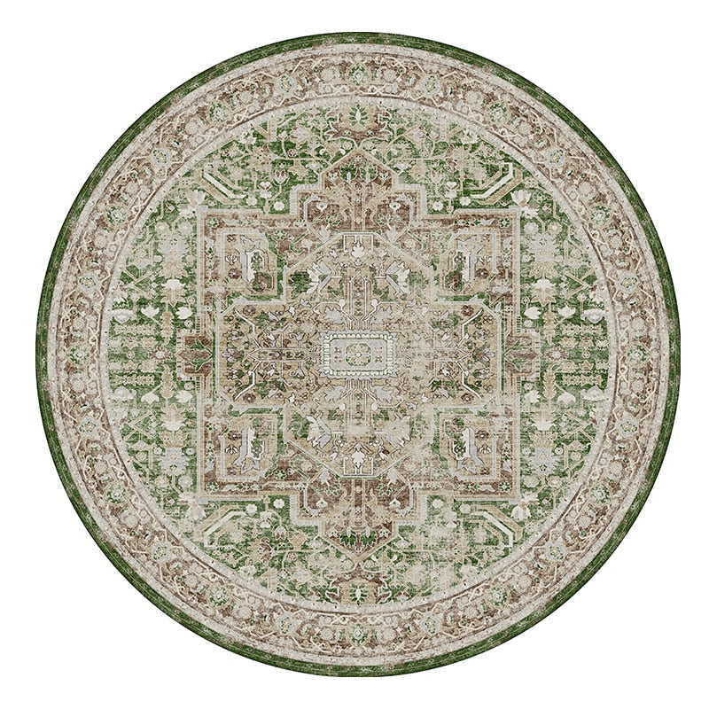 Tapete Redondo Luxo - Coleção Marrocos