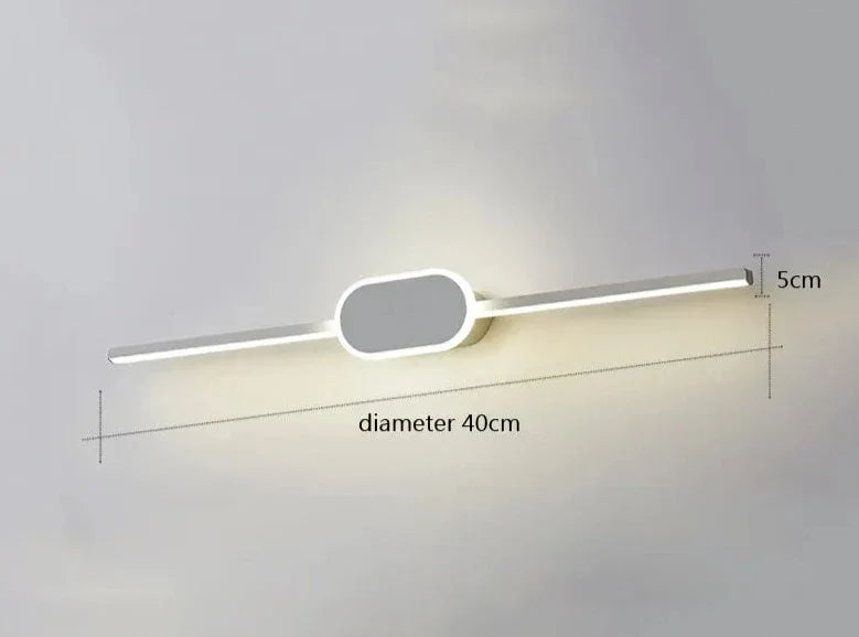 Luminária LED de Parede Espelho Banheiro - RadianceView