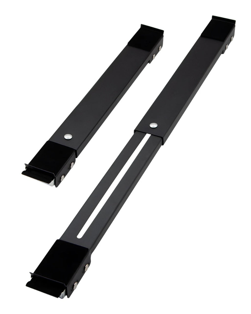 Suporte Móvel com Rodinhas Ajustável para Geladeira Máquina de Lavar e Móveis