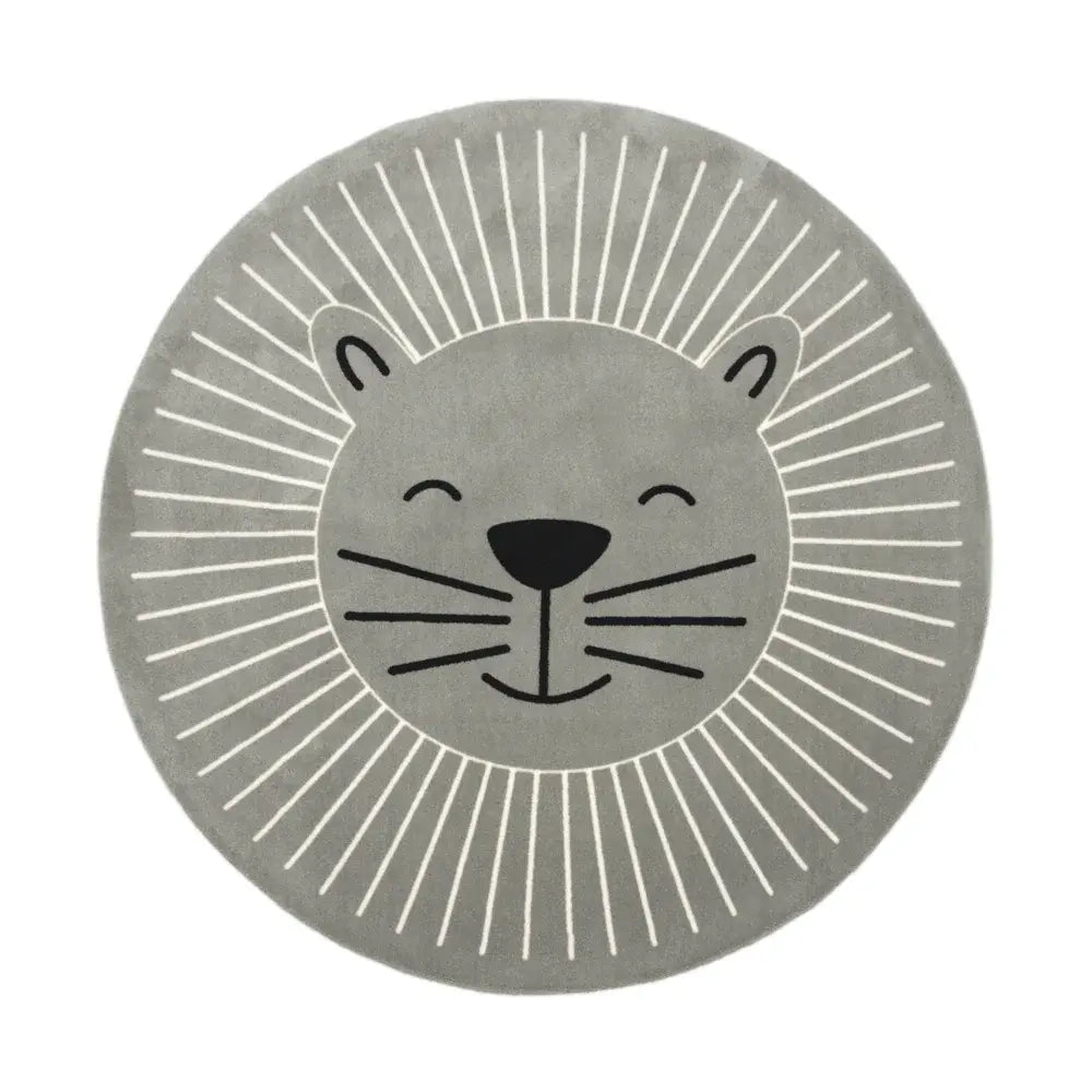 Tapete Infantil Redondo Coleção Safari Fun