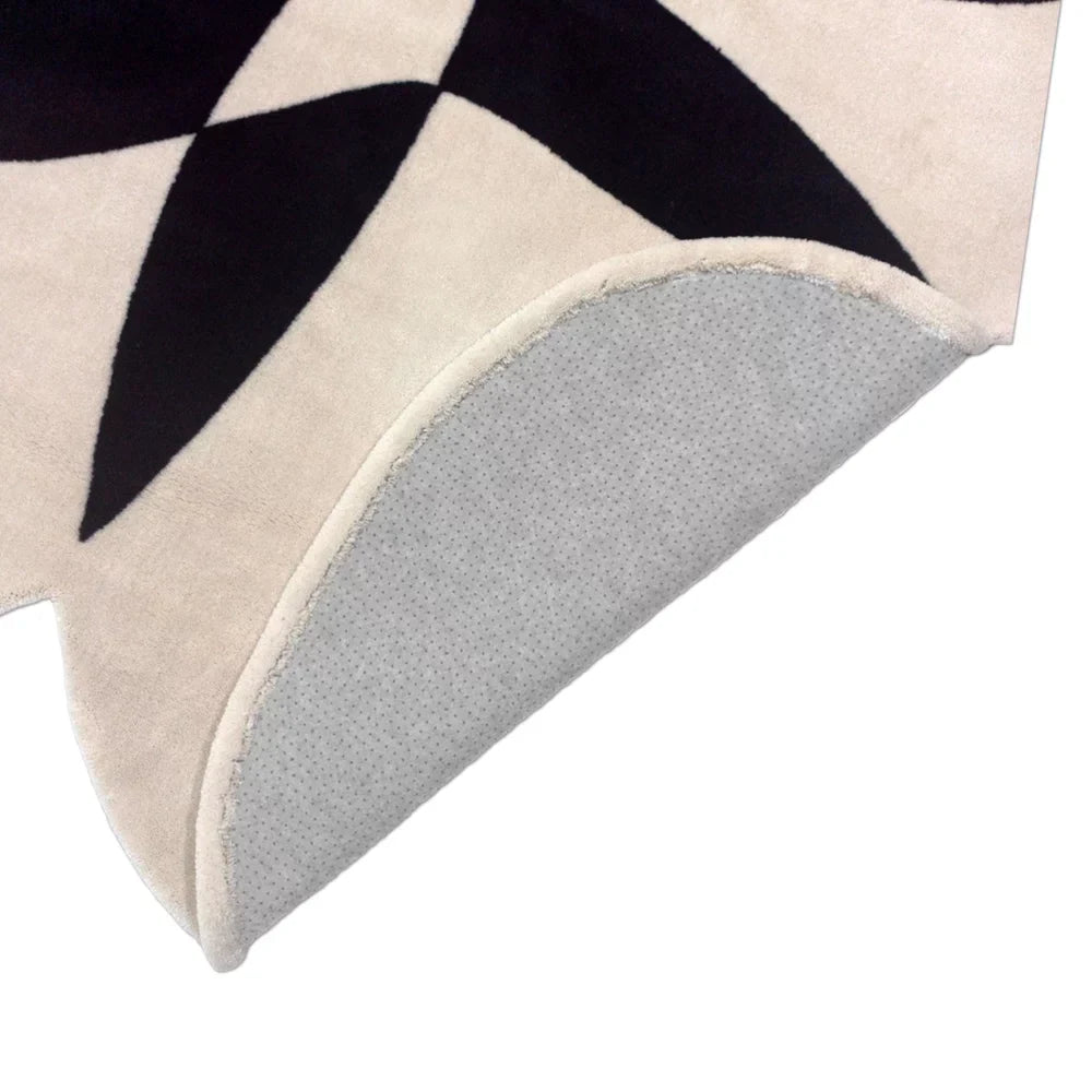 Tapete Orgânico Abstrato Grande - Coleção Flow