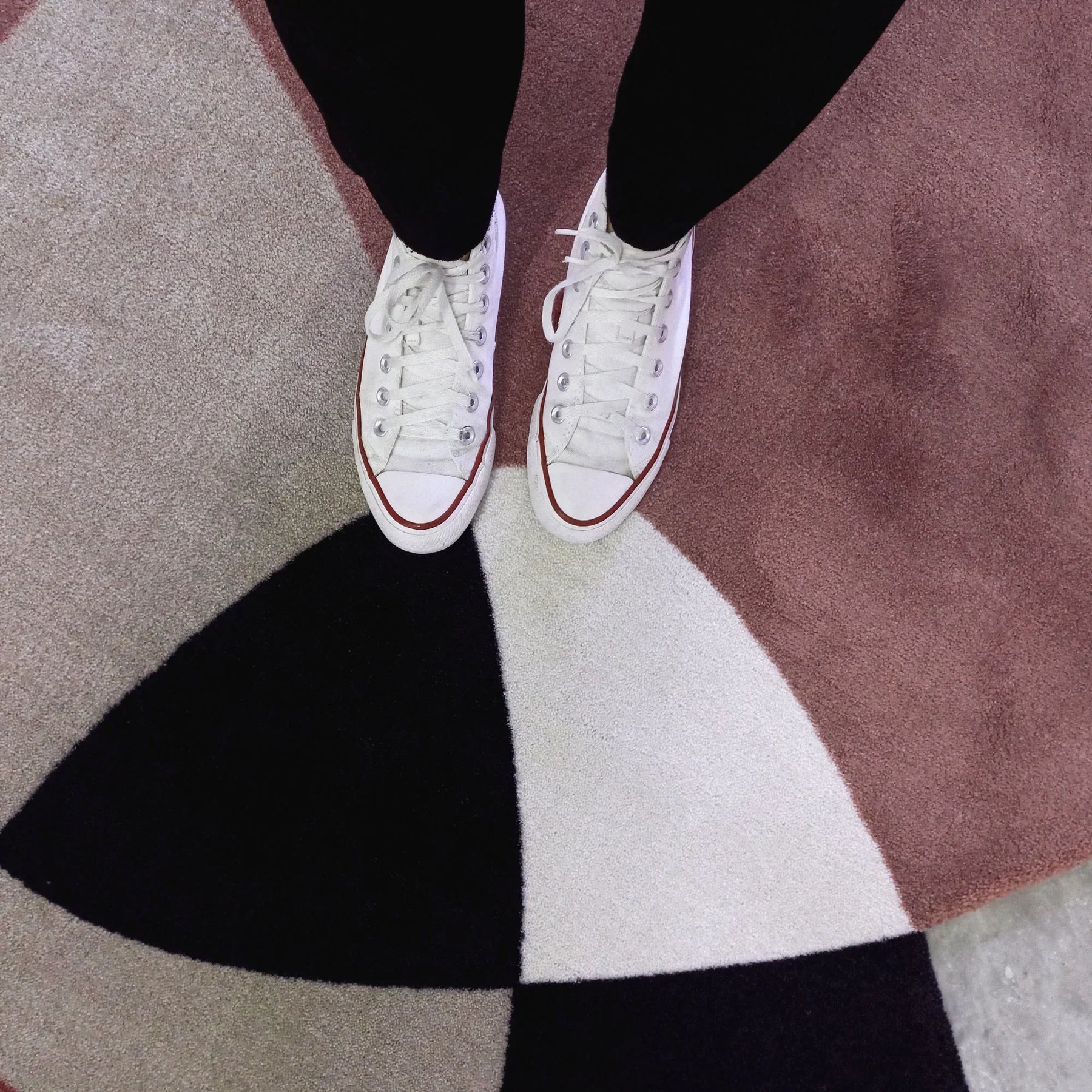 Tapete Orgânico Abstrato Grande - Coleção Flow