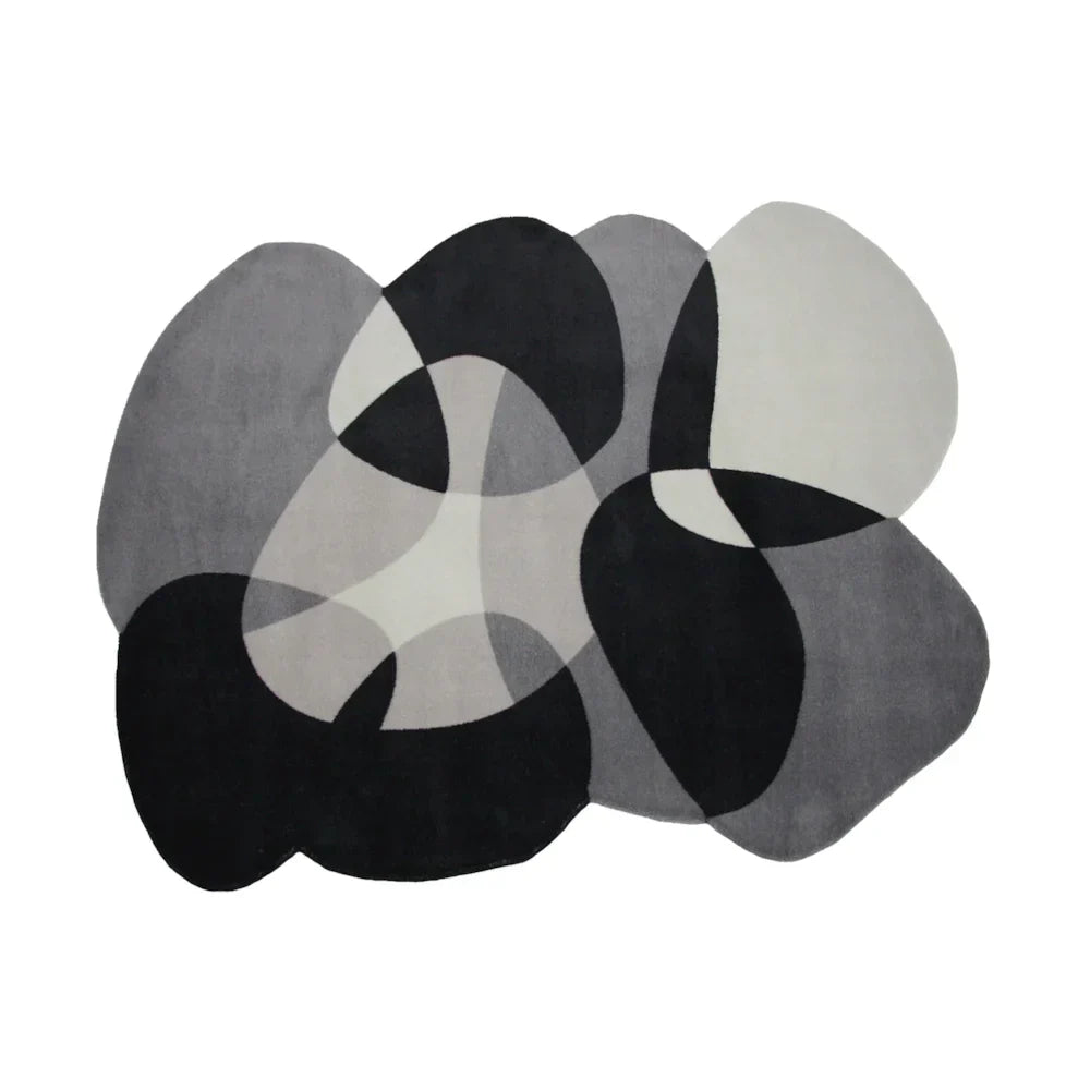 Tapete Orgânico Abstrato Grande - Coleção Flow