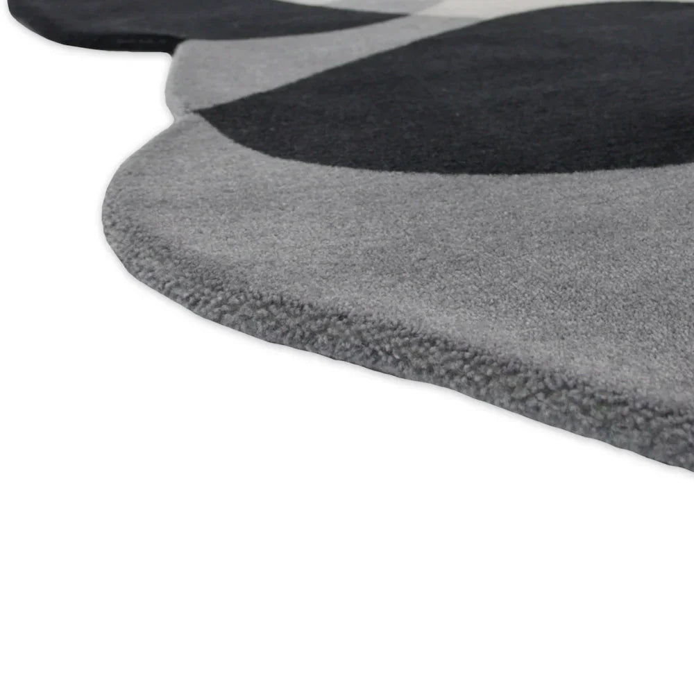 Tapete Orgânico Abstrato Grande - Coleção Flow