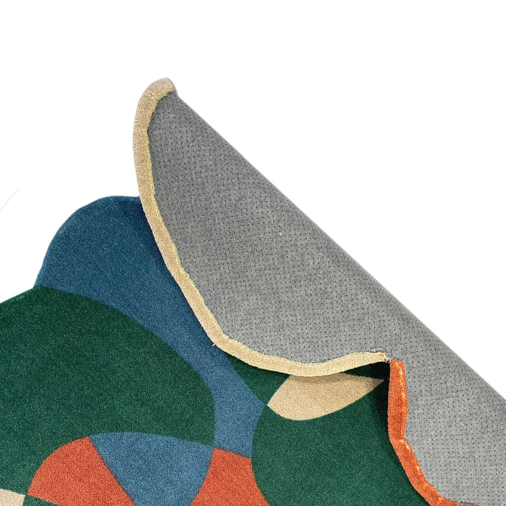 Tapete Orgânico Abstrato Grande - Coleção Flow