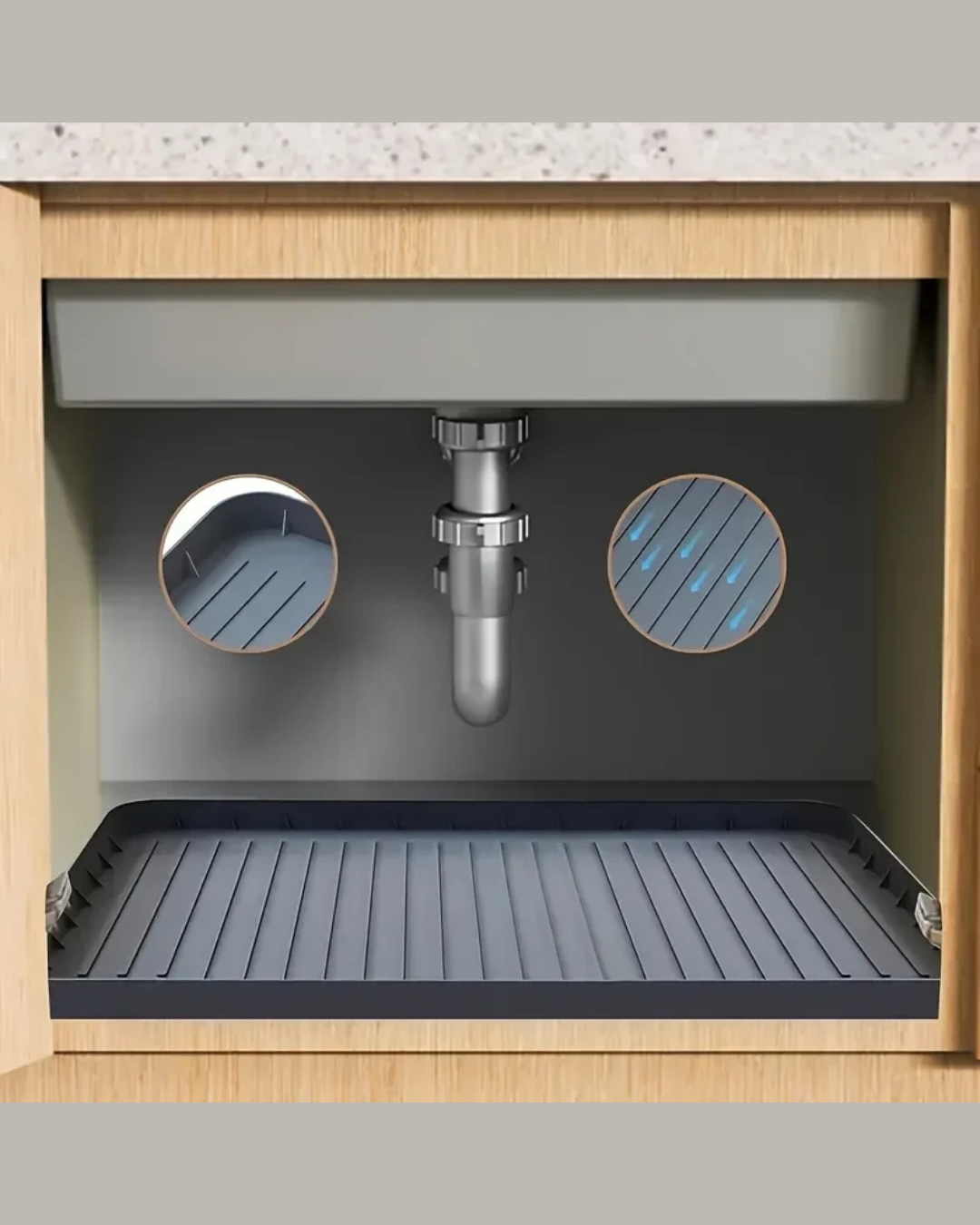 Tapete Impermeável para Pia e Armário Antivazamento