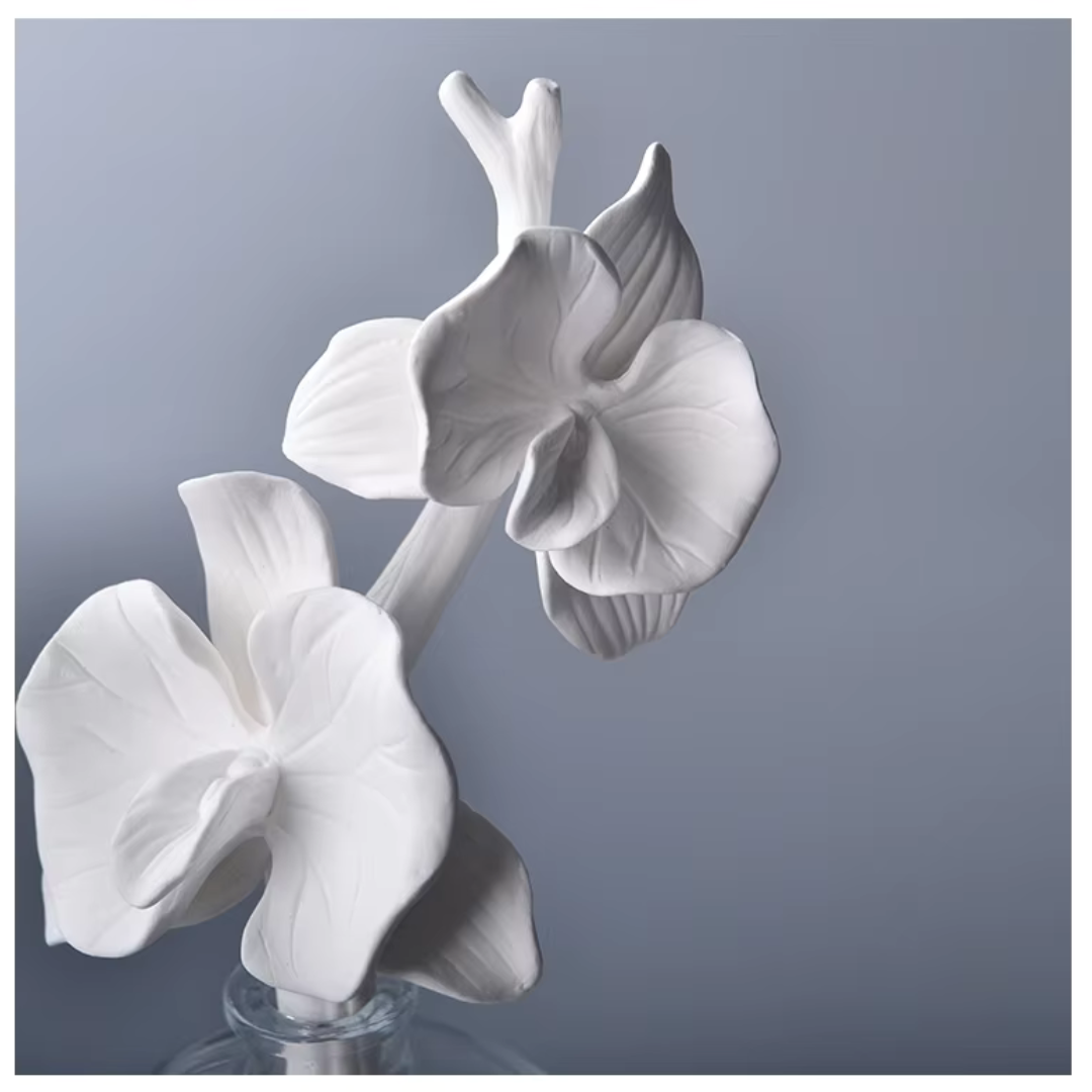 Vareta para Difusor em Cerâmica com Formato de Flor