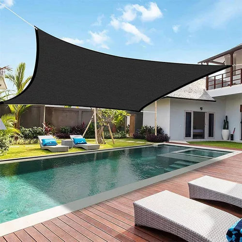 Toldo Triangular Portátil Impermeável Flexível e Resistente Com Proteção UV