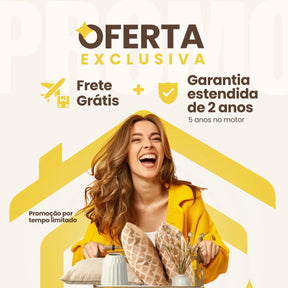 Ventilador de teto portatil com iluminação - Ventiluz Harmony