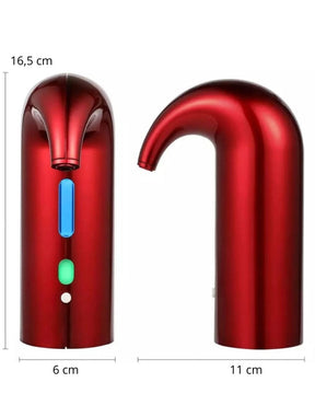 Aerador Elétrico de Vinho com Dispensador USB Automático