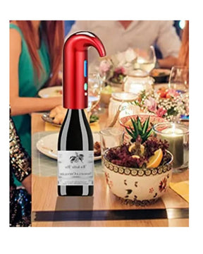 Aerador Elétrico de Vinho com Dispensador USB Automático
