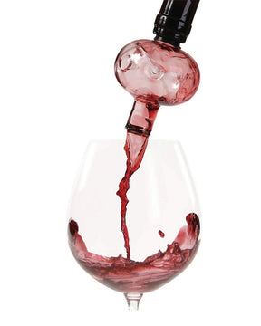 Aerador de Vinho em Vidro com Bico Dosador