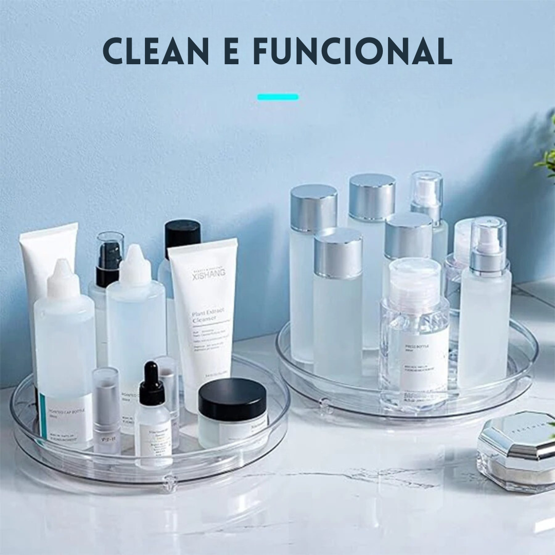 Bandeja Organizadora Giratória Multifuncional