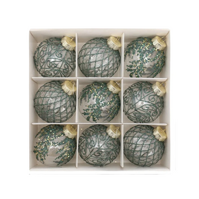 Bolas para Árvore de Natal Luxo com 9 Peças