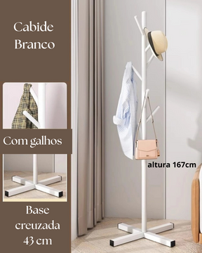 Cabide de Roupas Doméstico de Mármore Cabide de Chão Moderno