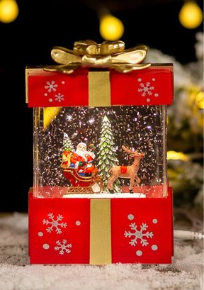 Caixa de Presente Musical de Natal