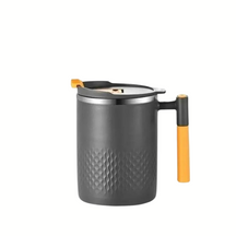 Caneca de Café de Aço Inoxidável com Tampa