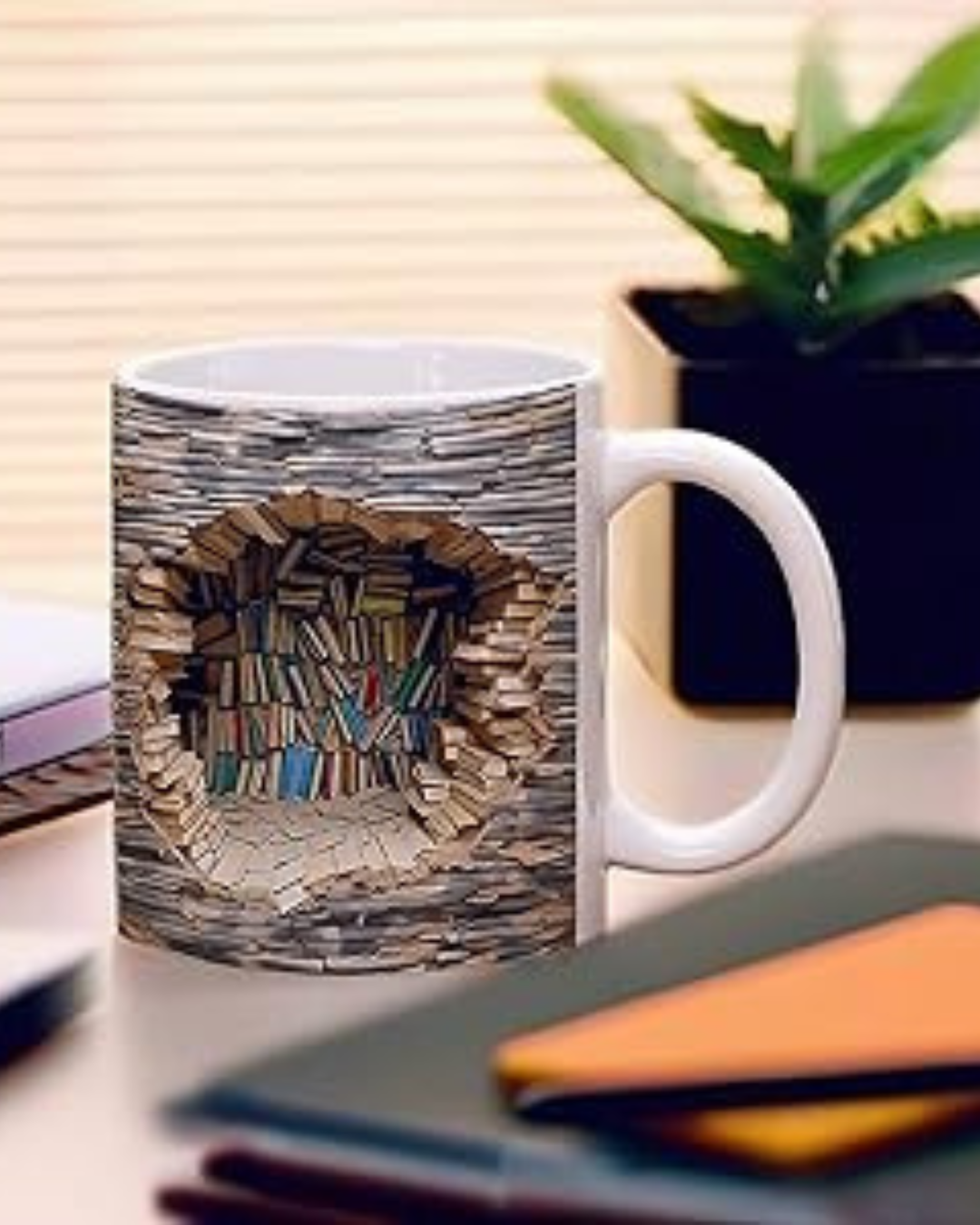 Caneca de Cerâmica 3D Criativa Caneca de Café e Chá