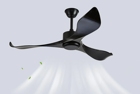 Ventilador de teto moderno Estilo Industrial com controle remoto - ZenithBreeze UrbanWind Elite Edition