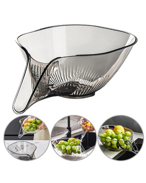 Cesta Escorredora Multifuncional para Pia Drenagem e Cozinha Prática