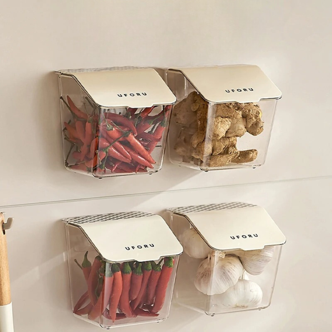 Cesta de Armazenamento de Parede para Cozinha