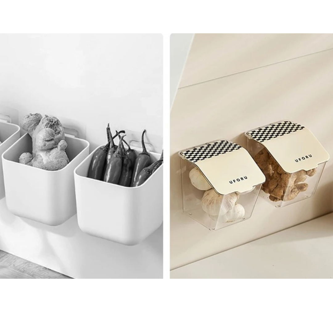 Cesta de Armazenamento de Parede para Cozinha