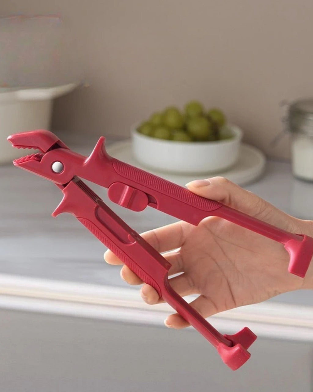 Clipe de Tigela Anti-queimadura em Silicone Segurança para Micro-ondas e Forno