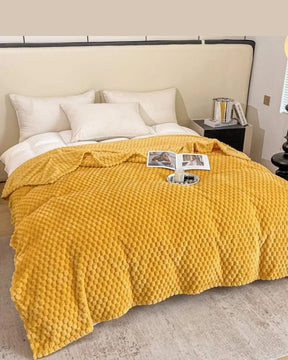 Cobertor Xadrez Quente para Cama e Sofá Tecido Confortável e Respirável