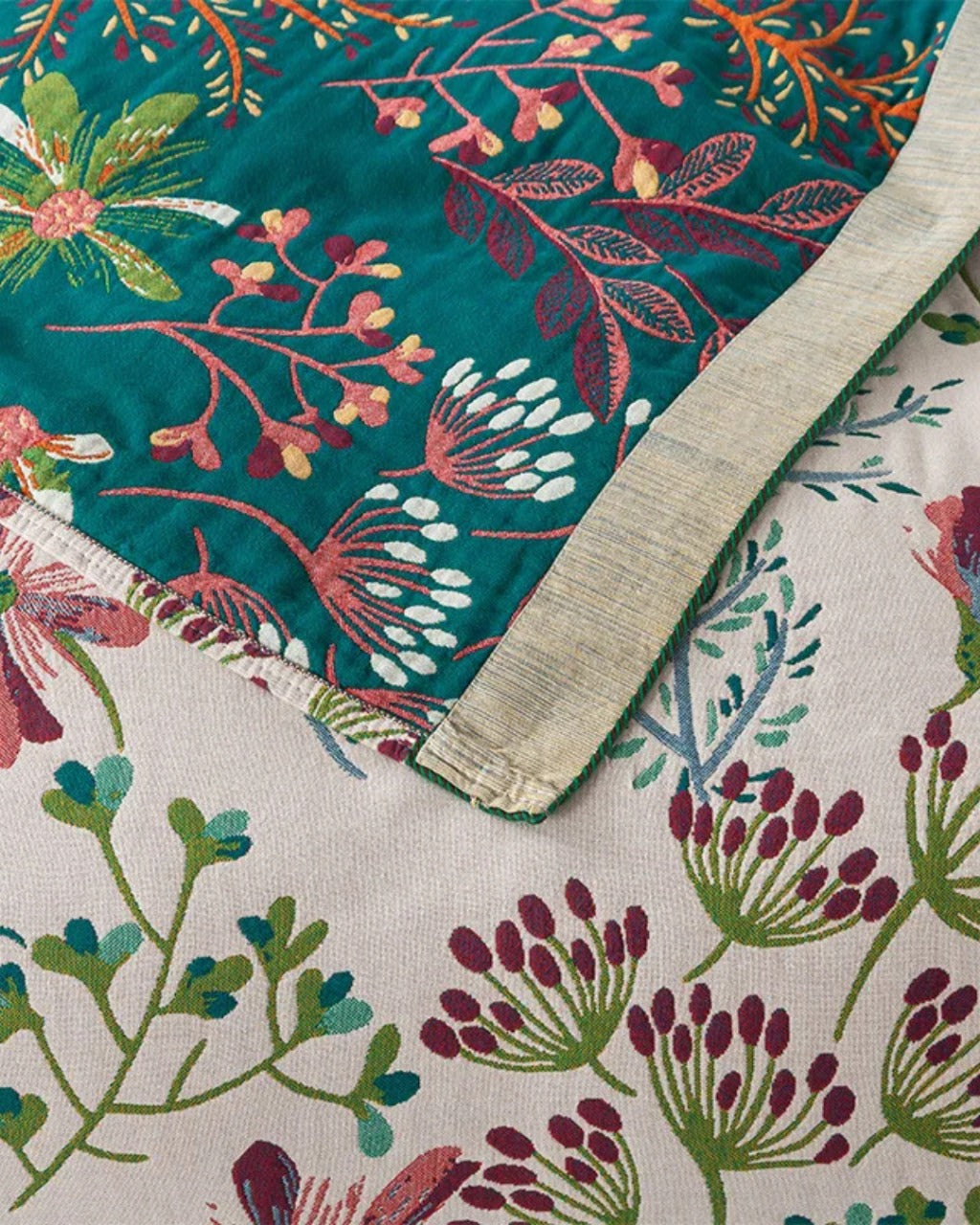 Cobertor de Algodão Aconchegante para Sofá ou Cama