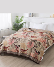 Cobertor de Algodão Aconchegante para Sofá ou Cama