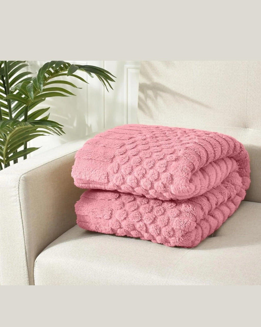 Cobertor de Lã Macio para Sofá ou Cama Leve Aconchegante e Ideal para Todas as Estações