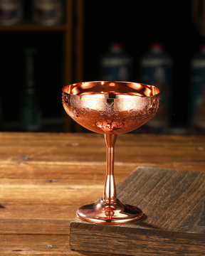 Conjunto 2 Copos Coupe Aço Inox Taças Coquetel Duráveis