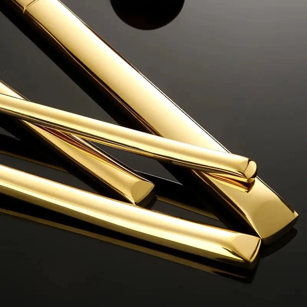 Conjunto de Talheres Slim de Aço Inoxidável 30 Peças