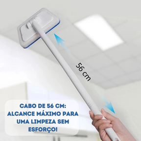 Escova de Limpeza Multifuncional com Cabo Longo Removível - PAGUEI 1 E LEVE 3 + FRETE GRÁTIS